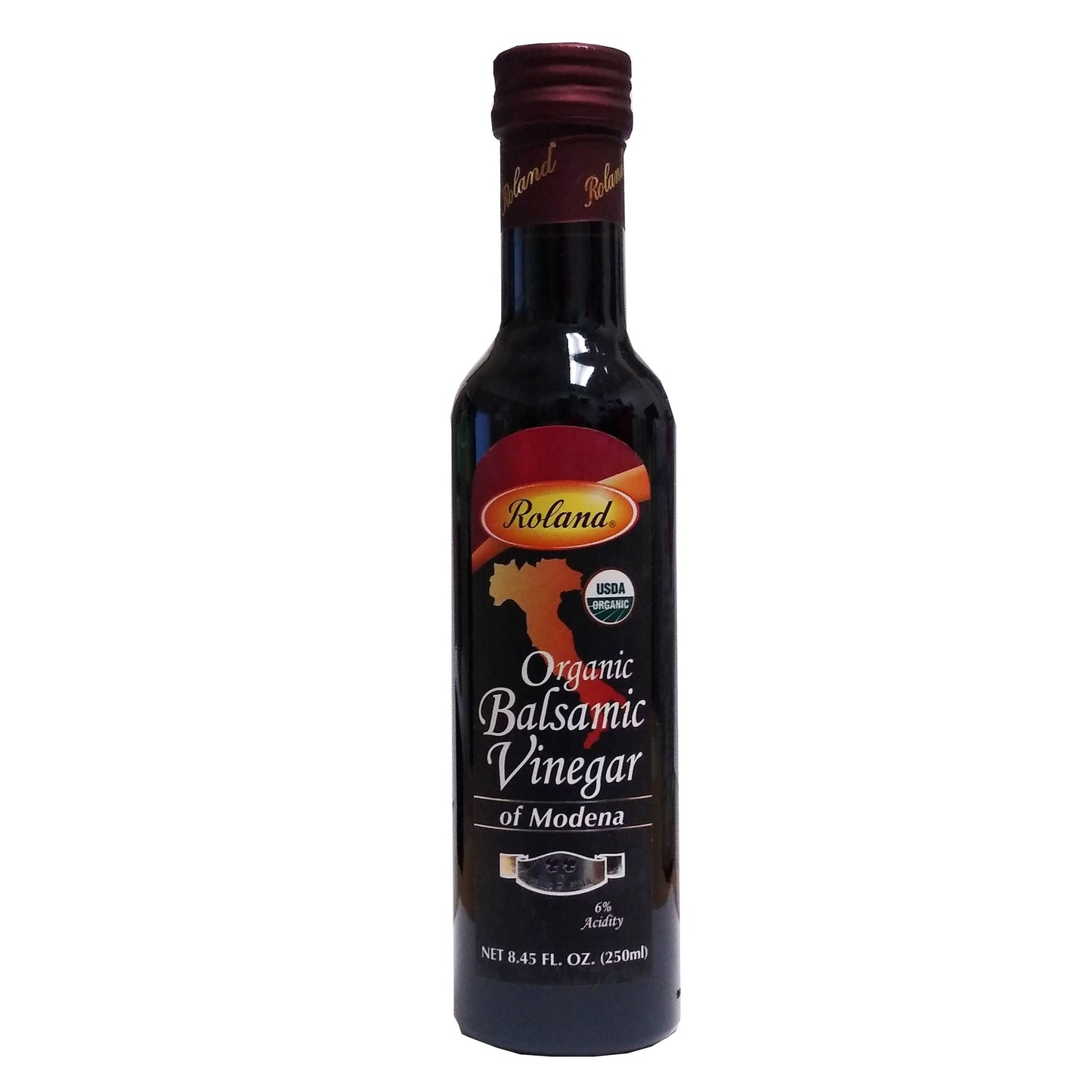 Roland Organic Balsamic Vinegar Of Modena 8.45 Fl. Oz, 1 Each, By American Roland Food