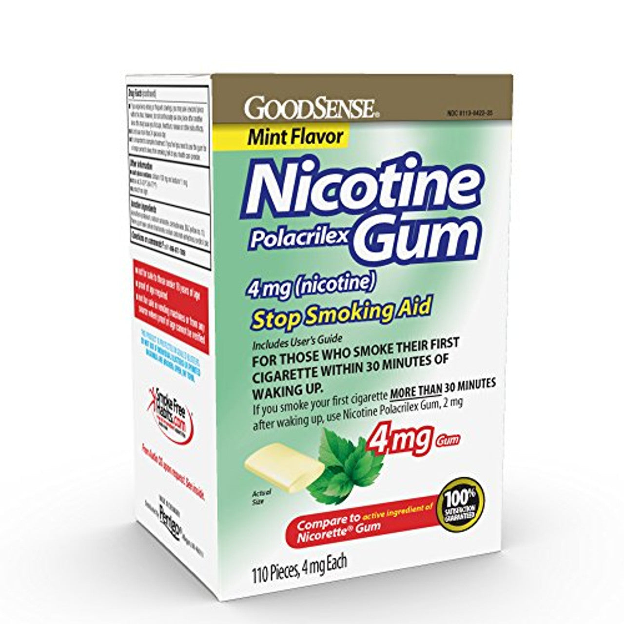 Nicotine Polacrilex Gum 4 Mg 110 Ea Uou
