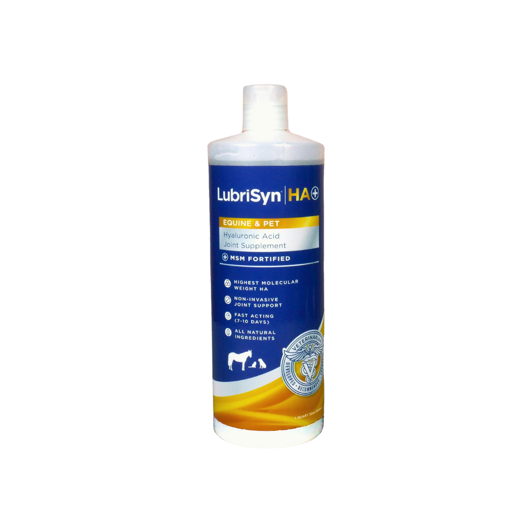 Halstrum Lubrisyn Ha Plus Msm Fortified For Equine & Pets 32 Oz
