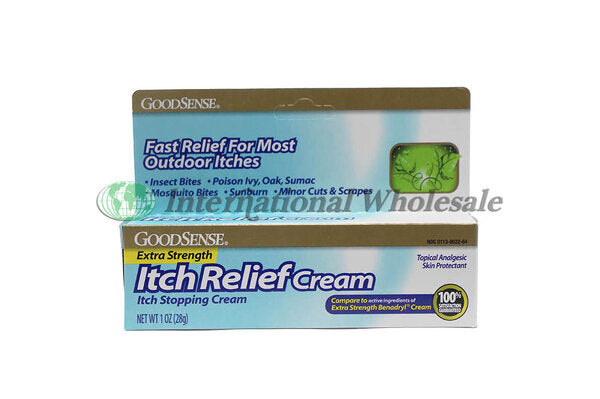 Goodsense Extra Strength Itch Relief Cream 2-0.1% 28gm