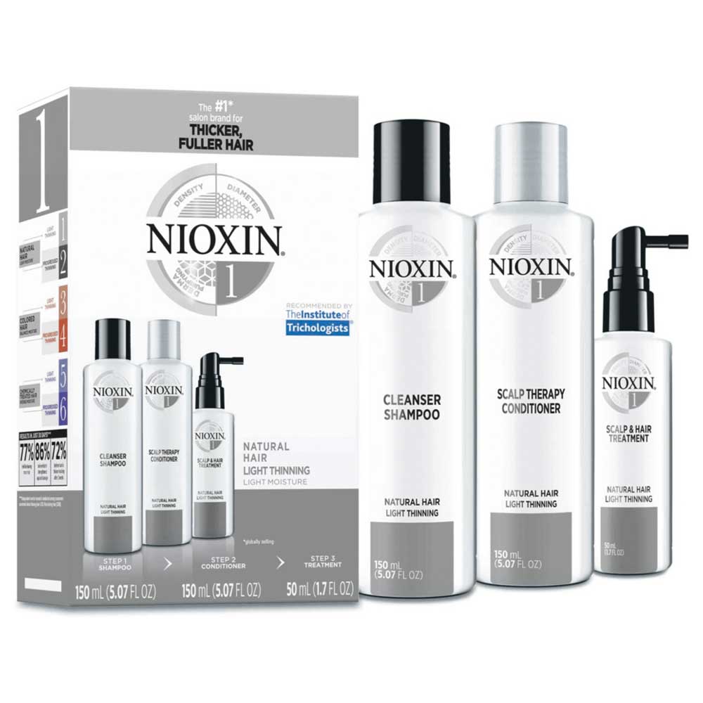 Nioxin System 1 3 Pc 5.7oztrial Kit