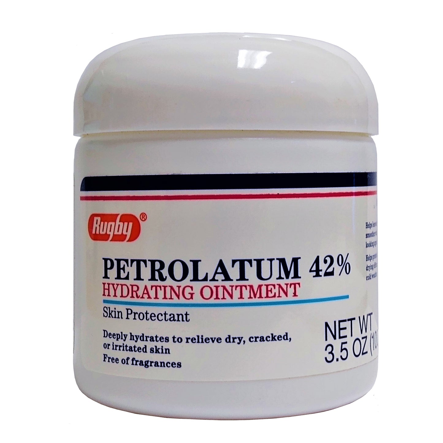 Rugby Petrolatum 42% Skin Protectant, 3.5 Oz, 1 Each, By Rugby