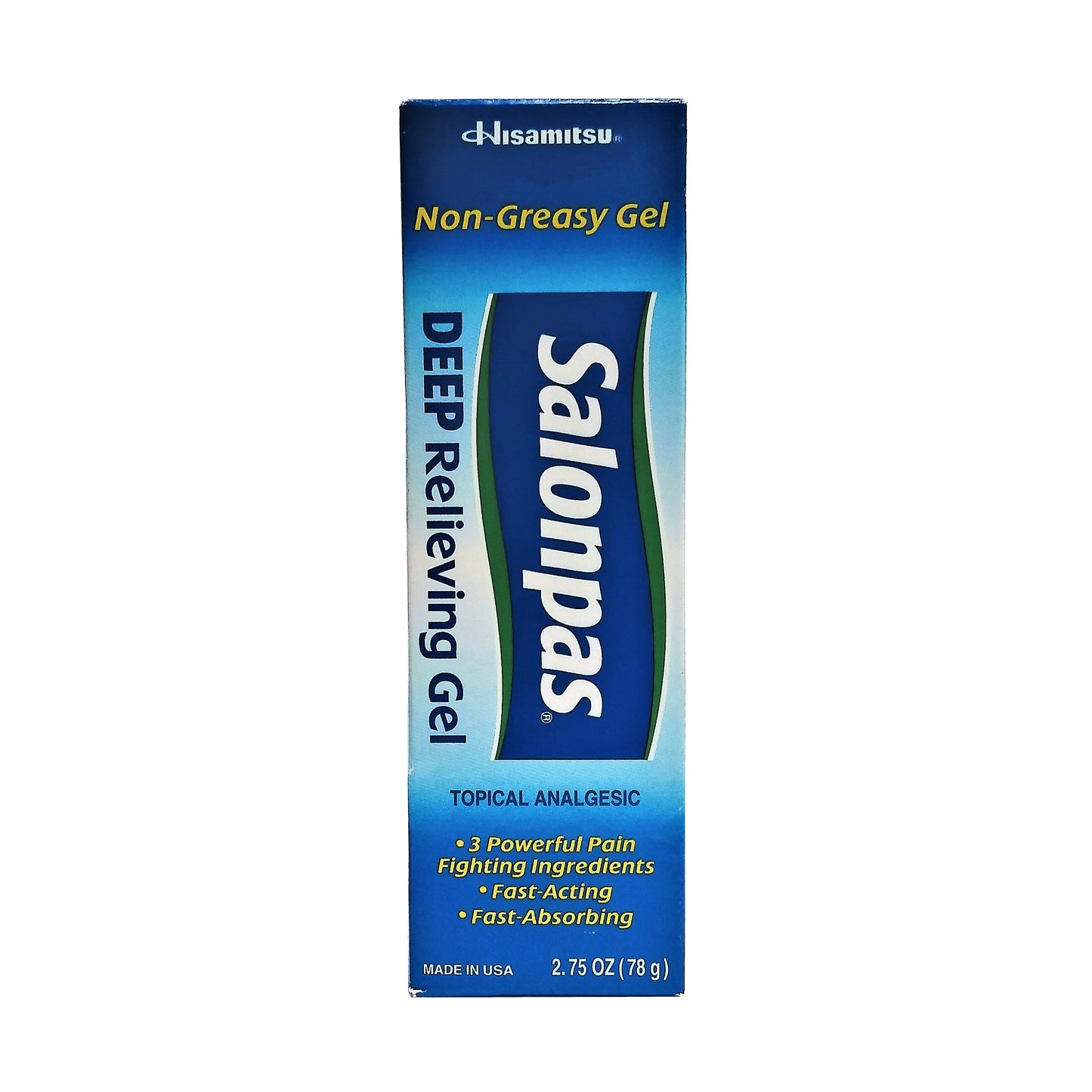 Salonpas Deep Relieving Gel Topical Analgesic, 2.75 Oz, 1 Each, By Hisamitsu Pharmaceutical Co., Inc.