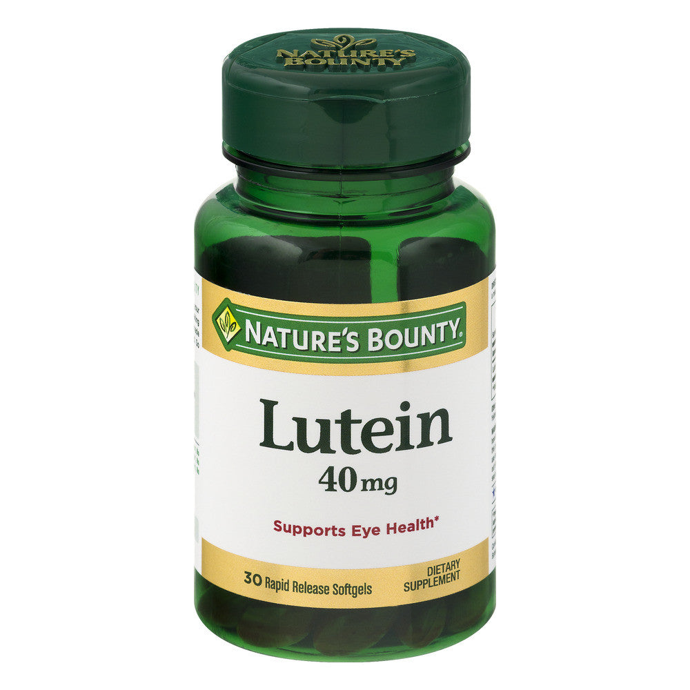 Nature's Bounty Lutein 40 Mg, 30-Count