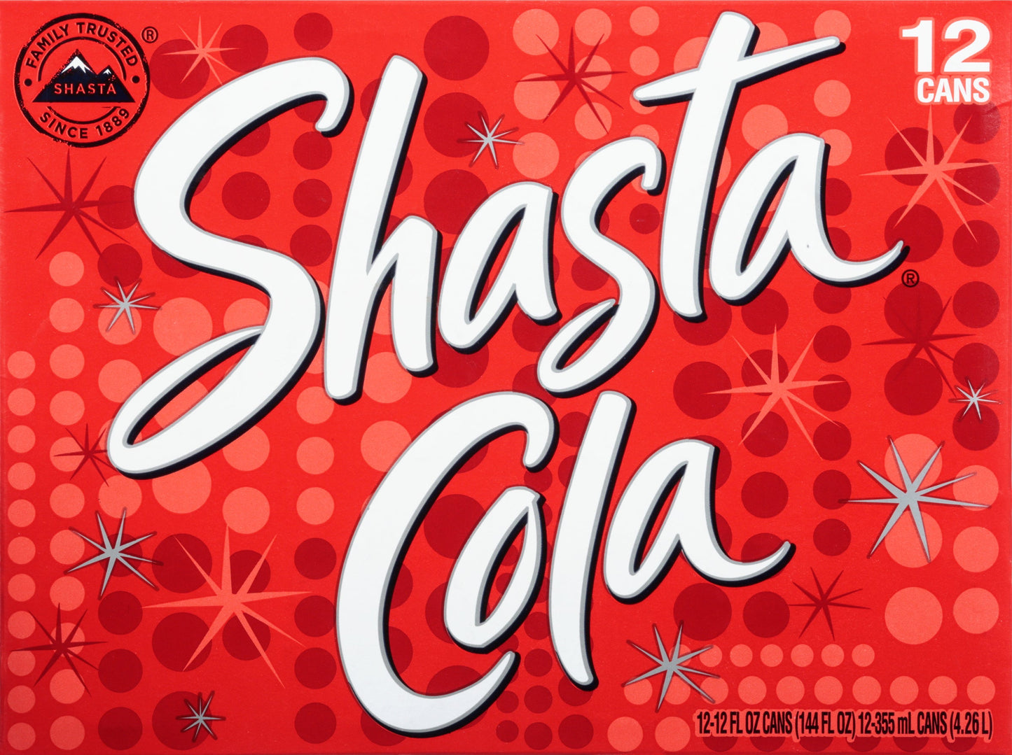 Shasta Cola 12 Pk