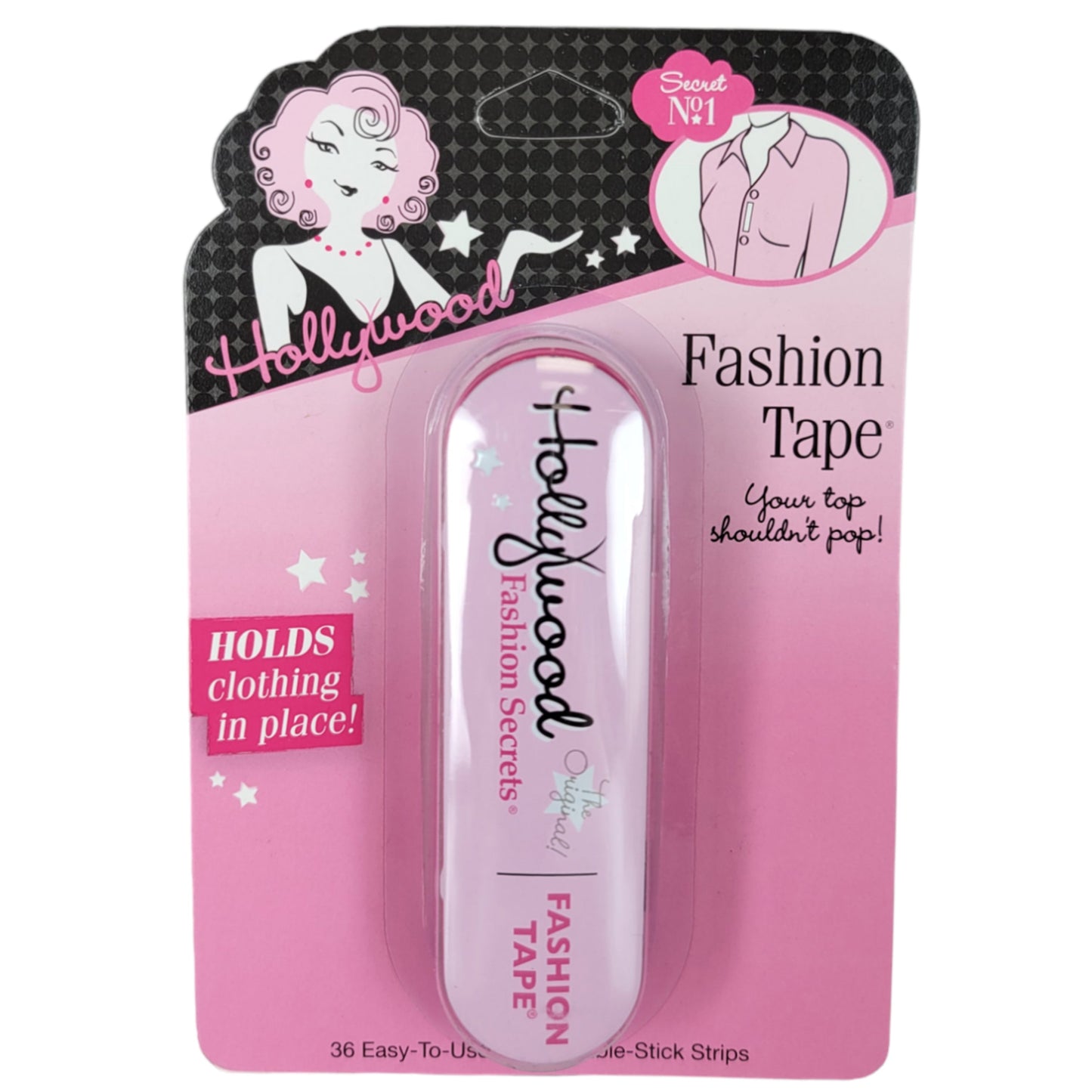 Hollywood Fashion Secrets, The Original Fashion Tape, 36 Count, 1 Each, By American International Industries