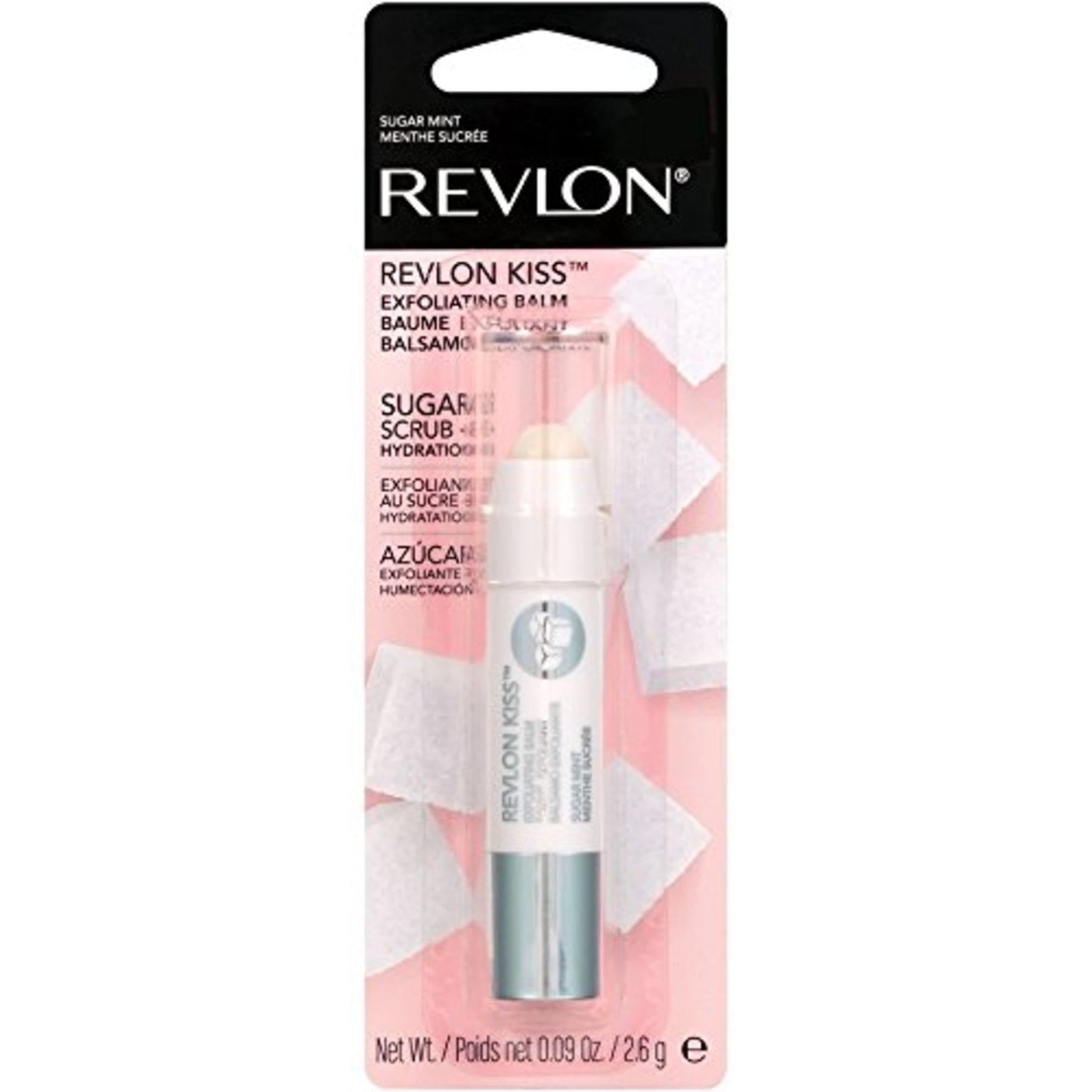 Revlon Revlon Kiss Exfoliating Balm Without Drug Fact Sugar Mint-Each