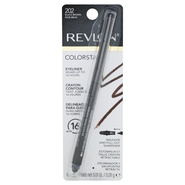 Revlon Colorstay Eyeliner Black Brown (Carded)