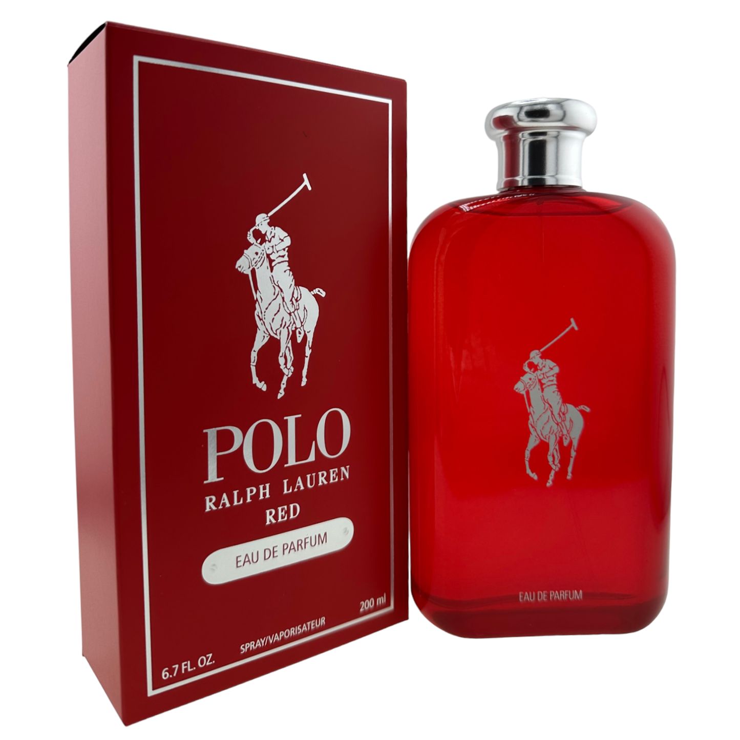 Polo Red for Men Eau de Parfum Spray 6.7 oz/200 mL, by Ralph Lauren