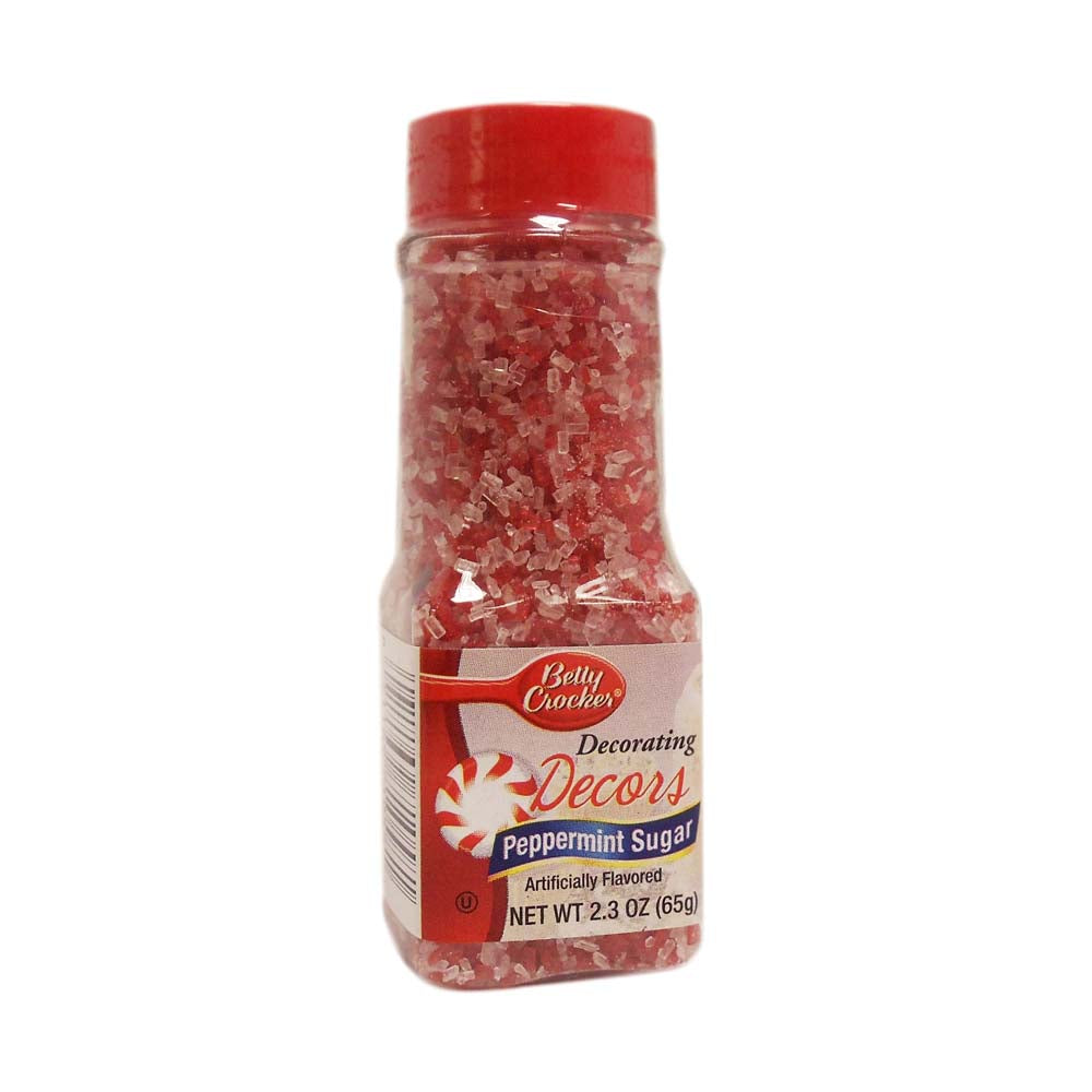 Betty Crocker Peppermint Decorating Sugar, 2.3 Oz., 1 Each, By Signature