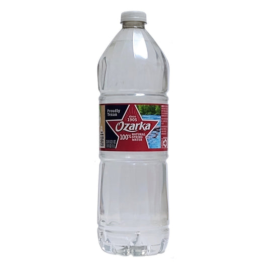 Ozarka 100% Naturally Spring Water 33.8 Fl. Oz., One Bottle, By Ozarka