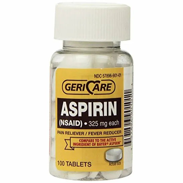 Aspir Tab 325mg Geri 100
