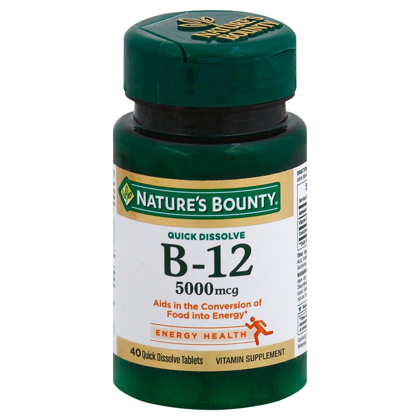 Us Nutrition B-12 5000 MCoverGirl Tablets (40ct)
