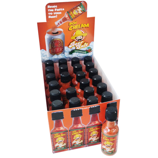 Don Chelada Beer Salt, Tamarindo, 1.6 Oz., Pack Of 24, By Don Chelada