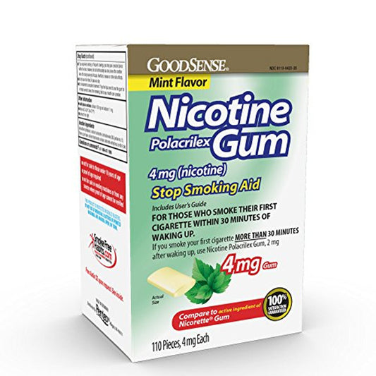 Nicotine Polacrilex Gum 4 Mg 110 Ea Uou
