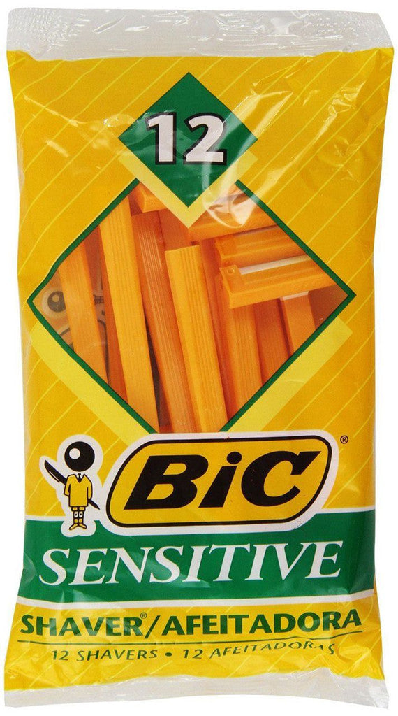 Bic Shaver Sensitive Men 12ct