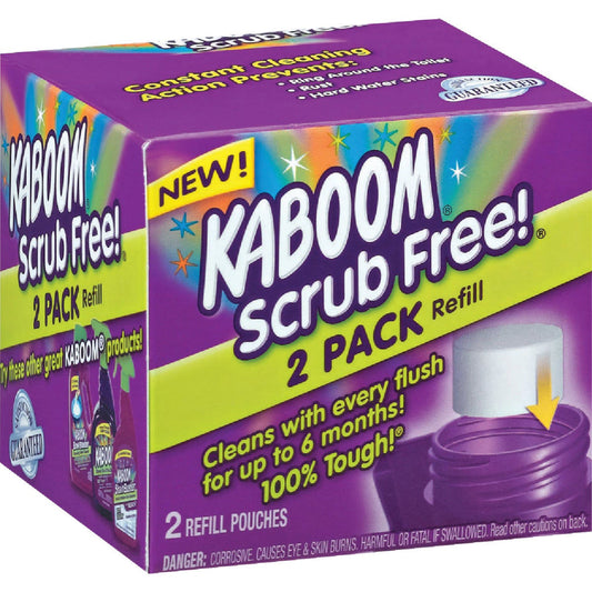 Kaboom Scrub Free 6/2ct Rfill 2pk