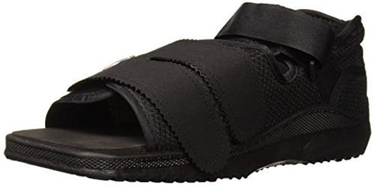 Darco International Med-Surg Shoe Black Square-Toe Men's Small