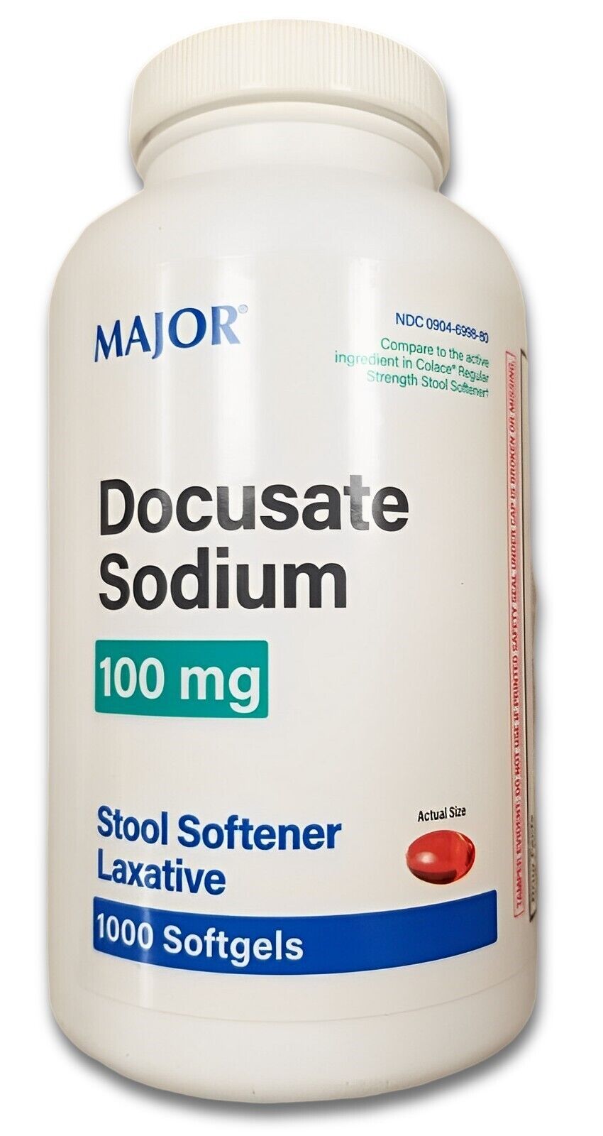 Docus Sod S/G 100mg Mmp 1000@