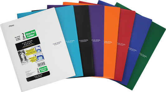 FIVE STAR® ADVANCE® STAY-PUT FOLDER-EACH