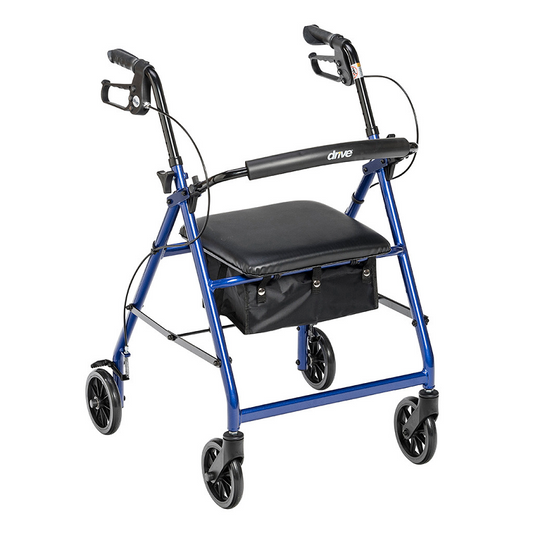 Drive Rollator4wh+Hdblur726bl