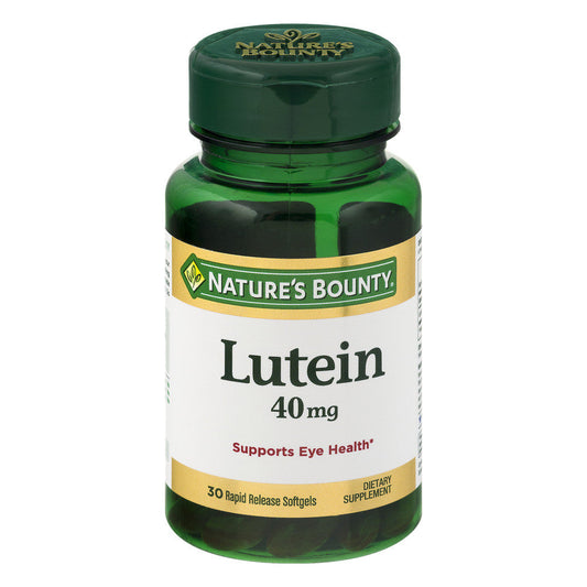 Nature's Bounty Lutein 40 Mg, 30-Count