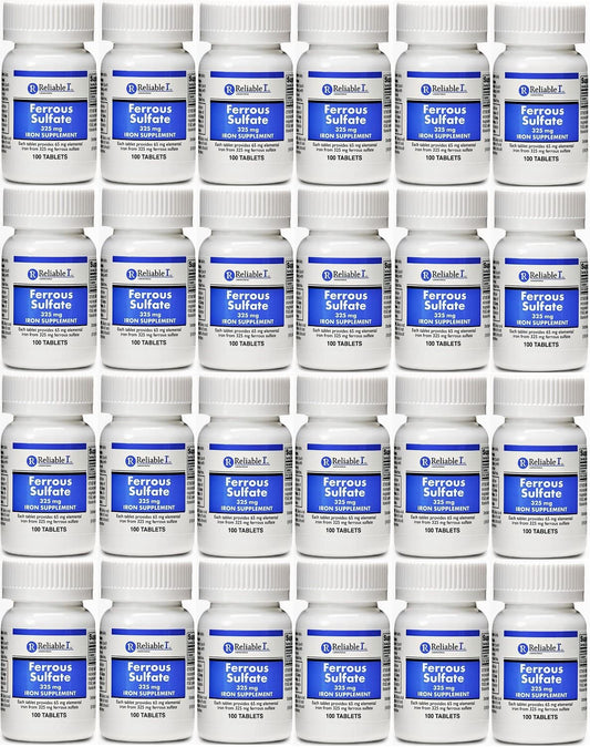 Ferrous Sulfate Tablets 325mg 100ct