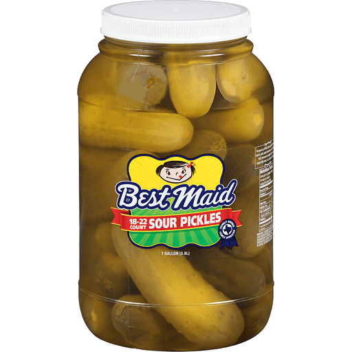 Best Maid Sour Pickles 18-22ct 1 Gl
