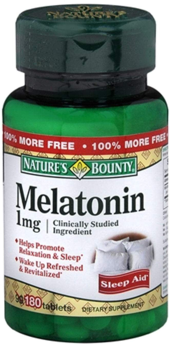 Nature's Bounty Melatonin 180 tabs by Nature's Bounty