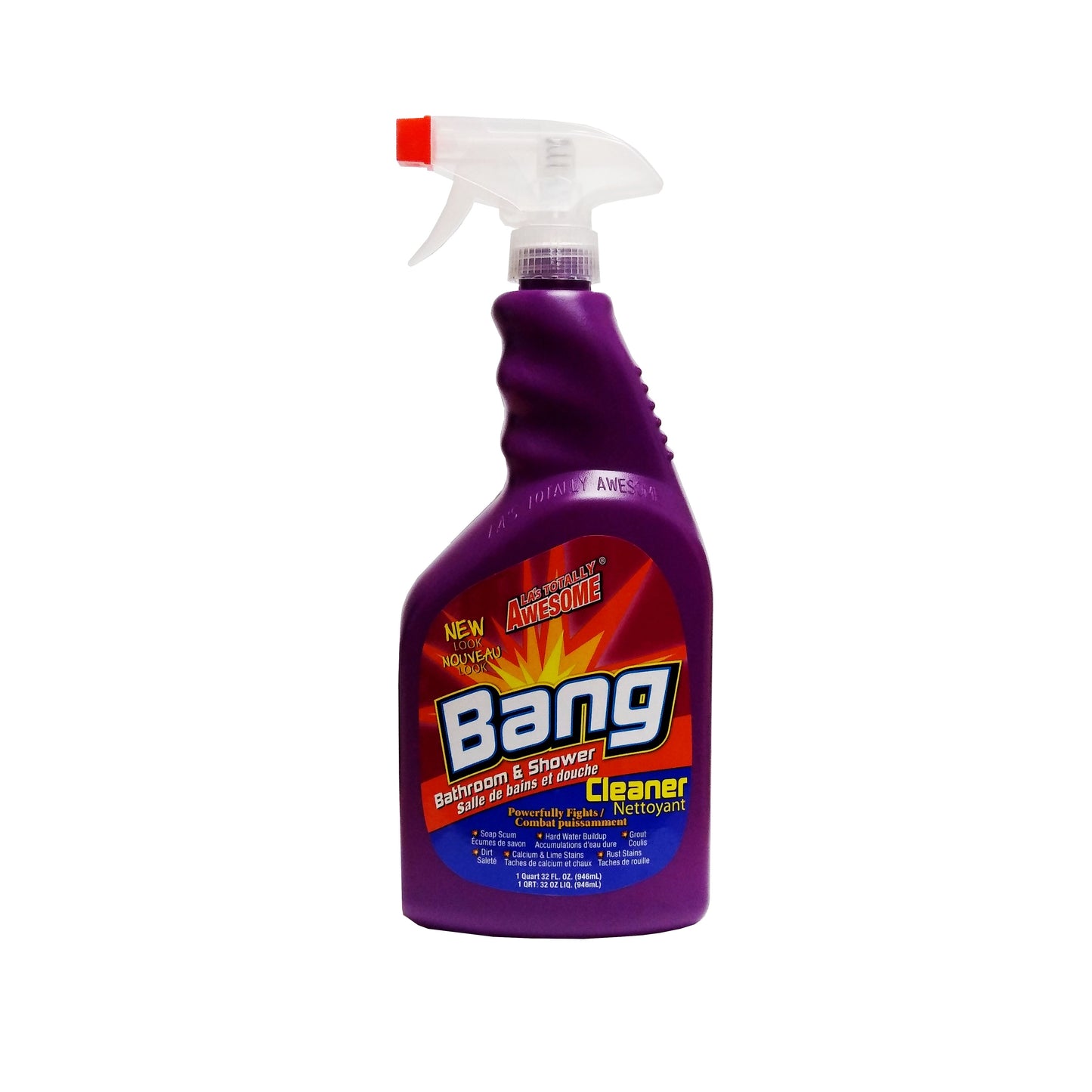 LA's Totally Awesome Bang Bathroom & Shower Cleaner 32 Fl. Oz, 1 Each, By Awesome Products