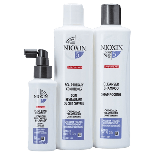 Nioxin System 5 Chemically Treated Hair Light Thinning Kit