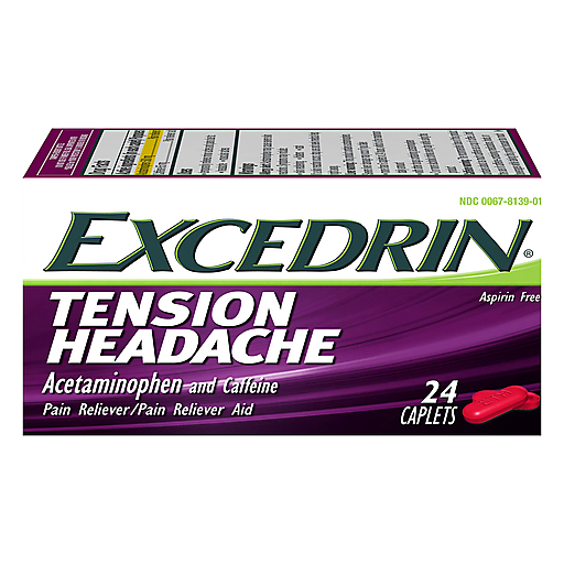 Excedrin Tension Head Caplet 24ct