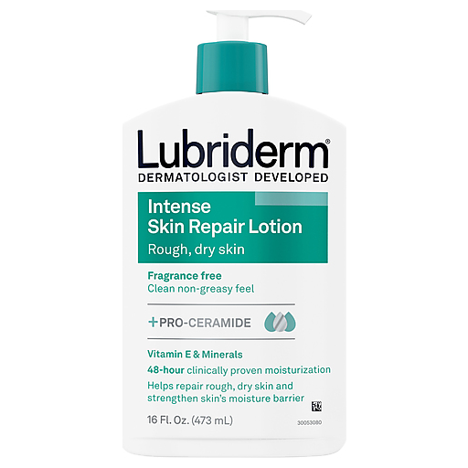 Lubriderm Intense Skin Repair Lotion Rough, Dry 16 Oz #48324