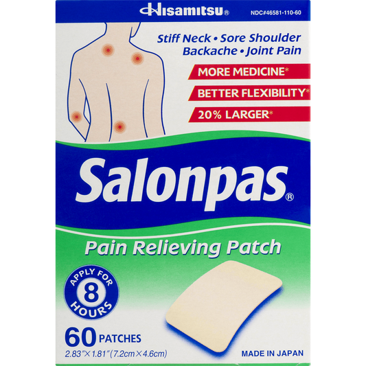 Salonpas Pain Relieving Patch 60ct