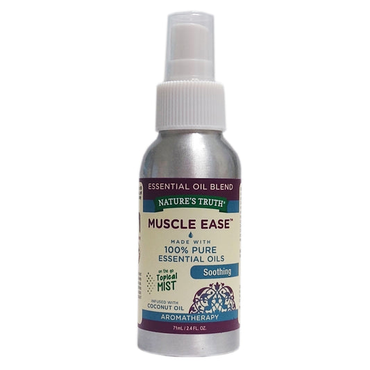 Nature's Truth Essential Oil Muscle Ease With Coconut Oil 2.4 Fl. Oz, 1 Each, By Piping Rock Health