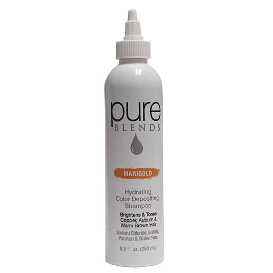 Pure Blends Hydrating Color Depositing Shampoo Marigold 8.5 oz., 1 Bottle Each, By American Culture Brands