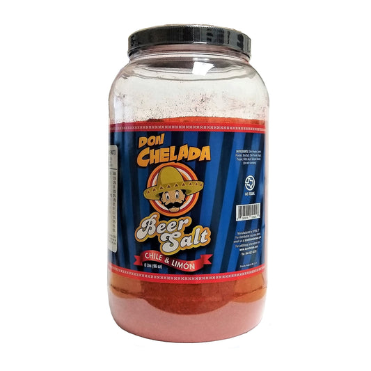 Don Chelada Beer Salt, Chili & Limon, 6 lbs., 1 Each, By Don Chelada