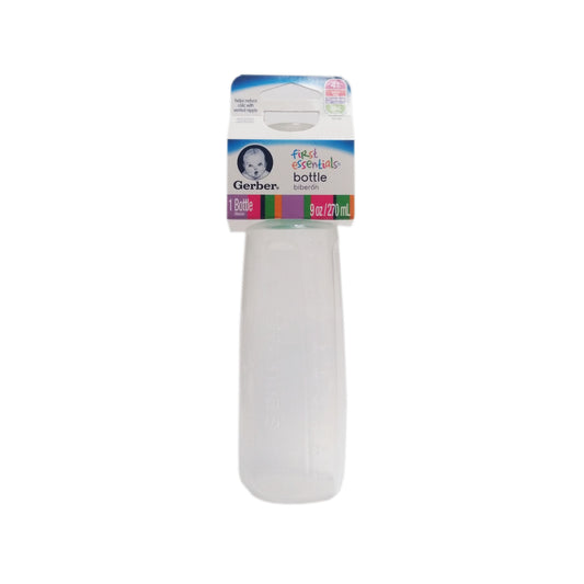 Gerber First Essentials Bottle, 9 Oz., 1 Ct., Assorted Colors, 1 Each, By Jarden Corporation