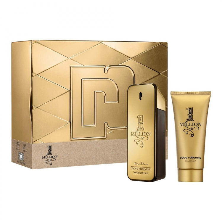 2pc Gift Set 1mil 3.4oz Edt & 1 Shower Gel 3.4oz