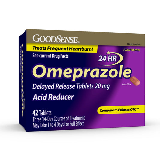 Goodsense Omeprazole Acid Reducer Tab 20mg 42ea