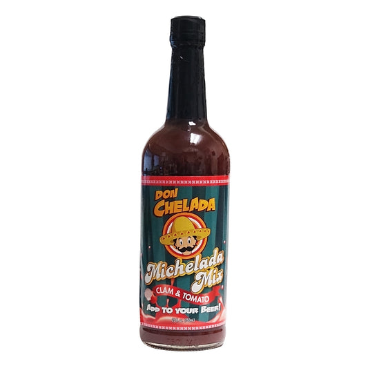 Don Chelada Clam & Tomato Michelada Mix 25 Fl. Oz, 1 Bottle Each, By Don Chelada